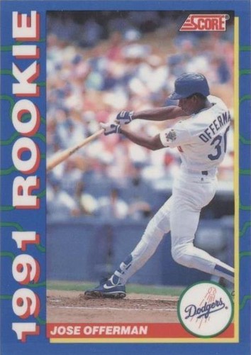1991 Score Rookies - Jose Offerman #26
