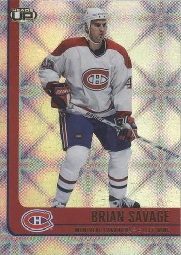 2001-02 Pacific Heads Up - Brian Savage #51