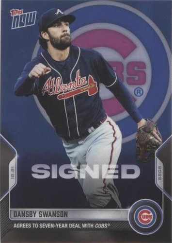 2022 Topps Now - Dansby Swanson #OS-52