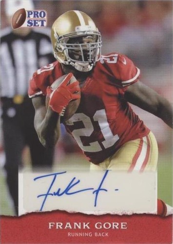 2022 Leaf Pro Set Sports Frank Gore #PSA-FG1