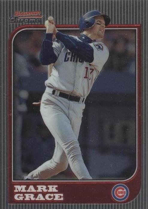 1997 Bowman Chrome - Mark Grace #64