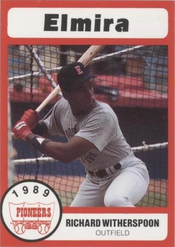 1989 Bill Pucko Elmira Pioneers - Richard Witherspoon #21