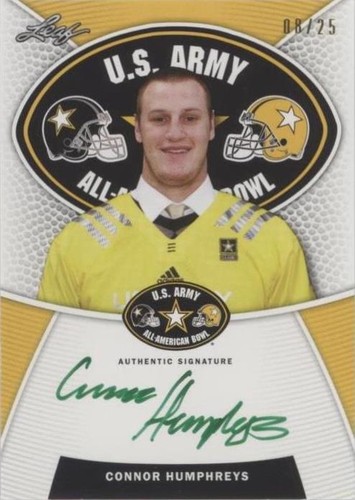 2014 Leaf U.S. Army All-American Bowl Connor Humphreys #TA-CH2