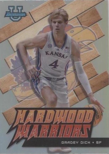 2022-23 Bowman University Best - Gradey Dick #HW-26