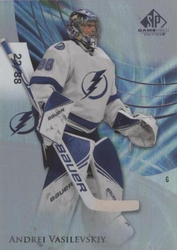 2020-21 Upper Deck SP Game Used - Andrei Vasilevskiy #5