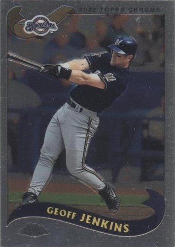 2002 Topps Chrome - Geoff Jenkins #527