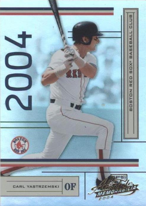 Playoff Absolute Memorabilia 2004 - Carl Yastrzemski #34