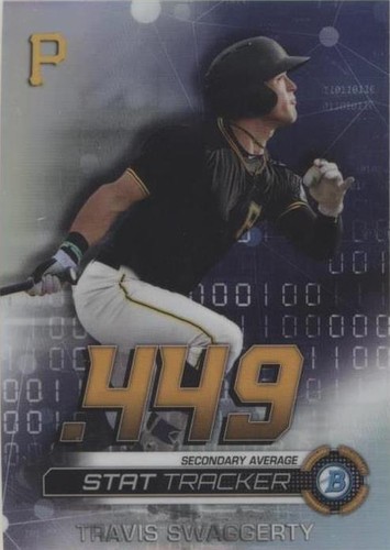 2019 Bowman Chrome - Travis Swaggerty #ST-TS