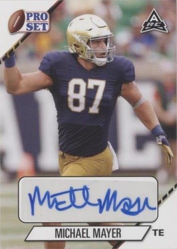 2021 Leaf Pro Set College Michael Mayer #PS-MM3