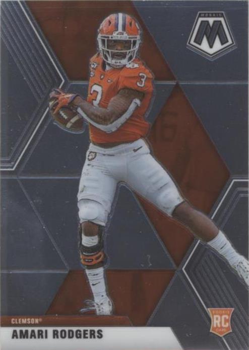 2021 Panini Mosaic Draft Picks Amari Rodgers #33