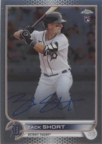 2022 Topps Chrome - Zack Short #RA-ZS
