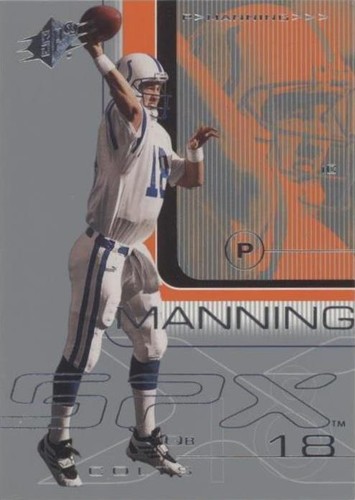 2001 SPx Peyton Manning #37