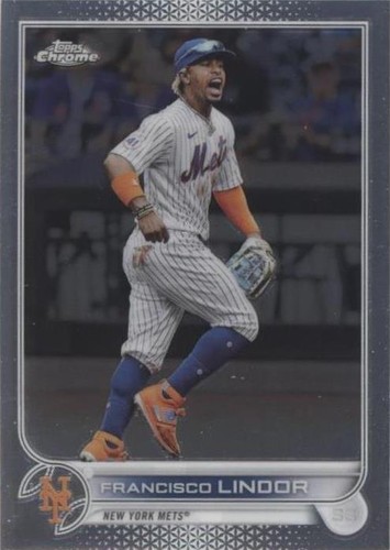 2022 Topps Chrome - Francisco Lindor #166