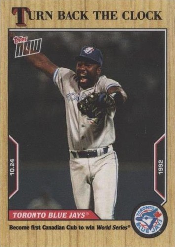 2022 Topps Now Turn Back the Clock - Joe Carter #208