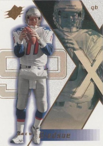2000 SPx Drew Bledsoe #50