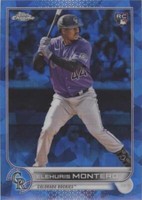 2022 Topps Chrome Update Series Sapphire Edition - Elehuris Montero #US110