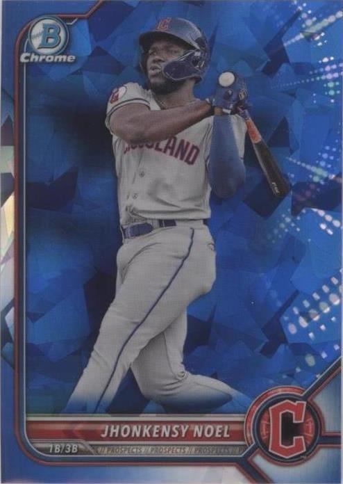 2022 Bowman Chrome Draft Sapphire Edition - Jhonkensy Noel #BDC-60