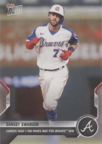 2021 Topps Now - Dansby Swanson #594