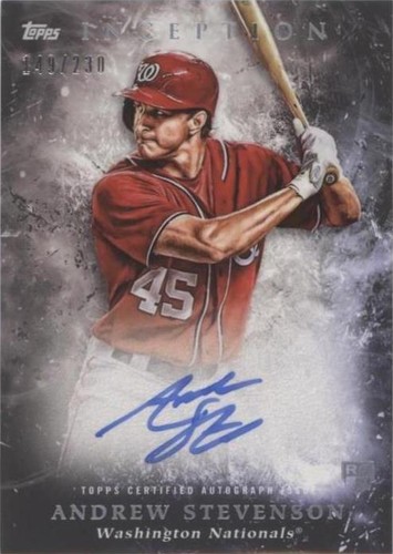 2018 Topps Inception - Andrew Stevenson #RES-AS