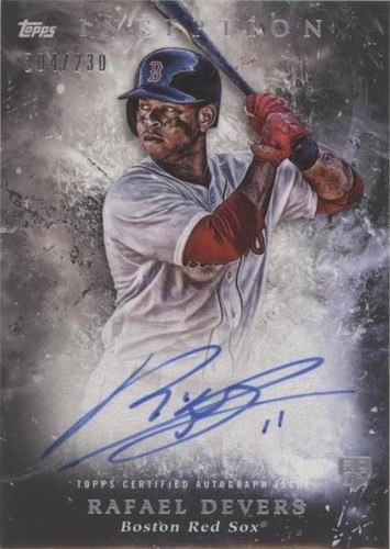 2018 Topps Inception - Rafael Devers #RES-RD