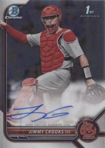 2022 Bowman Draft - Jimmy Crooks III #CDA-JCS