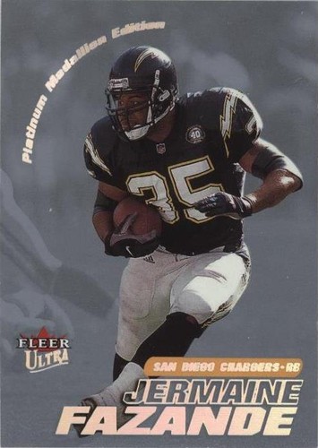 2001 Fleer Ultra Jermaine Fazande #118P