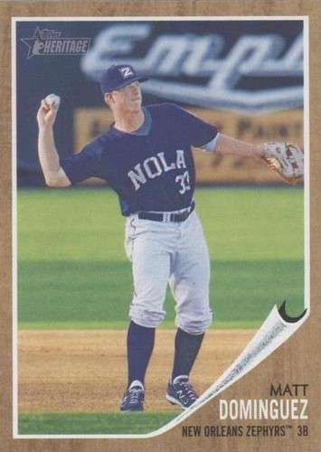 2011 Topps Heritage Minor League Edition - Matt Dominguez #12