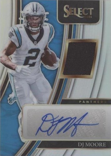2021 Panini Select D.J. Moore #SMP-DJM