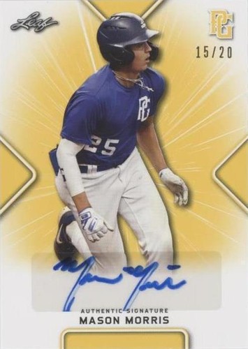 2021 Leaf Perfect Game National Showcase - Mason Morris #BA-MM3