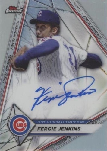 2022 Topps Finest - Fergie Jenkins #FMA-FJ