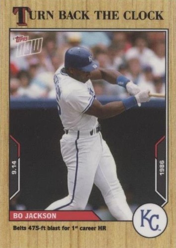 2021 Topps Now Turn Back the Clock - Bo Jackson #167
