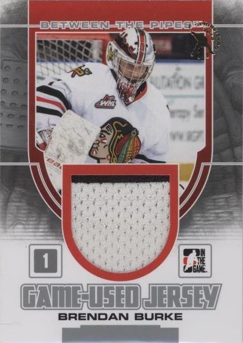 2013-14 In the Game Between the Pipes - Brendan Burke #GUM-08
