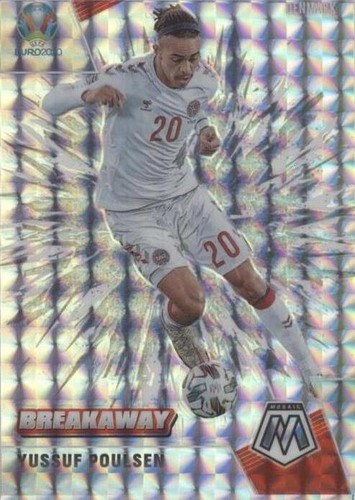 2021 Panini Mosaic UEFA Euro 2020 Yussuf Poulsen #5