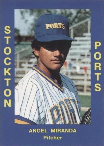 1988 Cal League California League - Angel Miranda #180