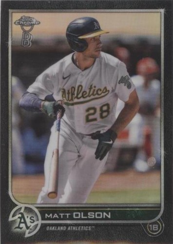 2022 Topps Chrome Ben Baller Edition - Matt Olson #148