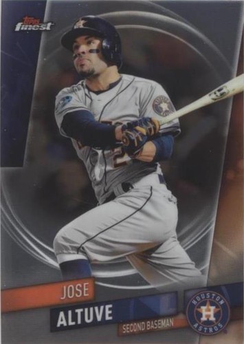 2019 Topps Finest - Jose Altuve #90