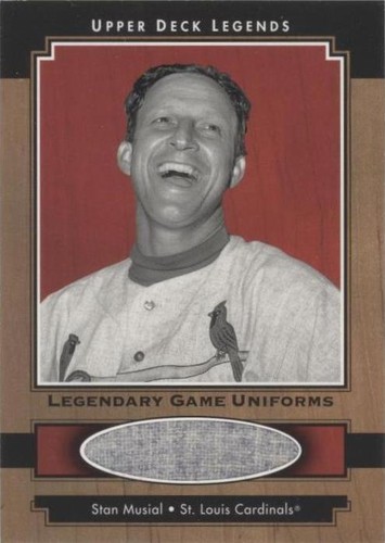 2001 Upper Deck Legends - Stan Musial #J-SM