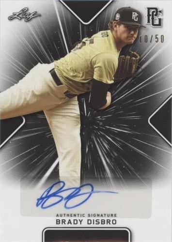 2021 Leaf Perfect Game National Showcase - Brady Disbro #BA-BD1