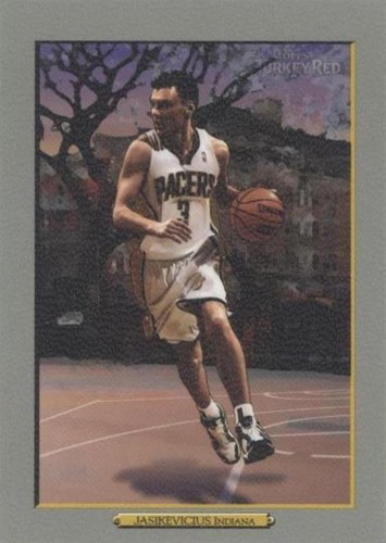 2006-07 Topps Turkey Red - Sarunas Jasikevicius #38