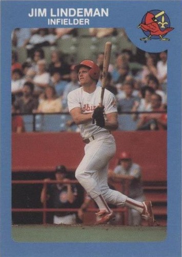 1986 Louisville Redbirds - Jim Lindeman #16
