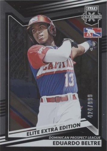 2022 Panini Elite Extra Edition - Eduardo Beltre #177