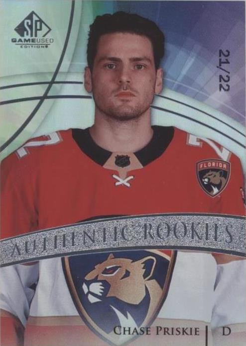2020-21 Upper Deck SP Game Used - Chase Priskie #198