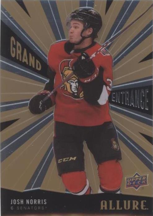2020-21 Upper Deck Allure - Josh Norris #GE-11