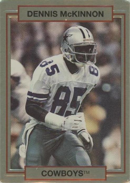 1990 Action Packed Rookie Update Dennis McKinnon #78