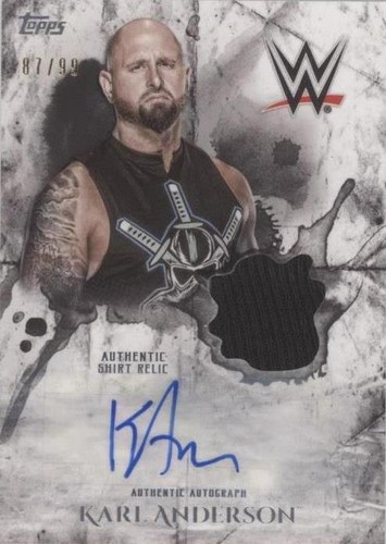 2018 Topps WWE Undisputed - Karl Anderson #UAR-KA