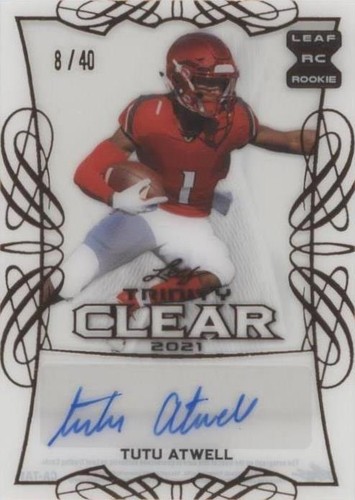 2021 Leaf Trinity Tutu Atwell #CA-TA1