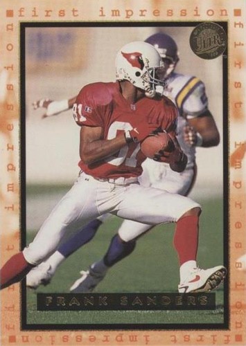 1996 Fleer Ultra Frank Sanders #185