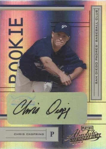 2004 Playoff Absolute Memorabilia - Chris Oxspring #206