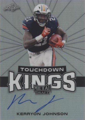 2018 Leaf Metal Draft Kerryon Johnson #TK-KJ1