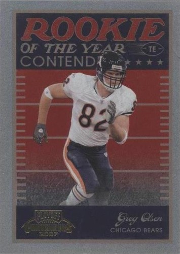 2007 Playoff Contenders Greg Olsen #ROY-14